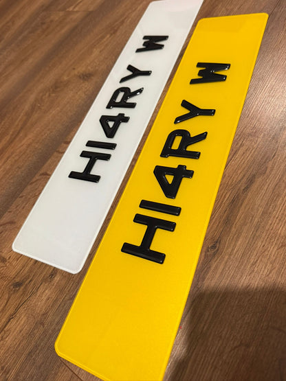 3D GEL METRO PLATES