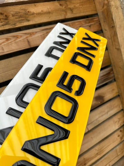 3D GEL METRO PLATES