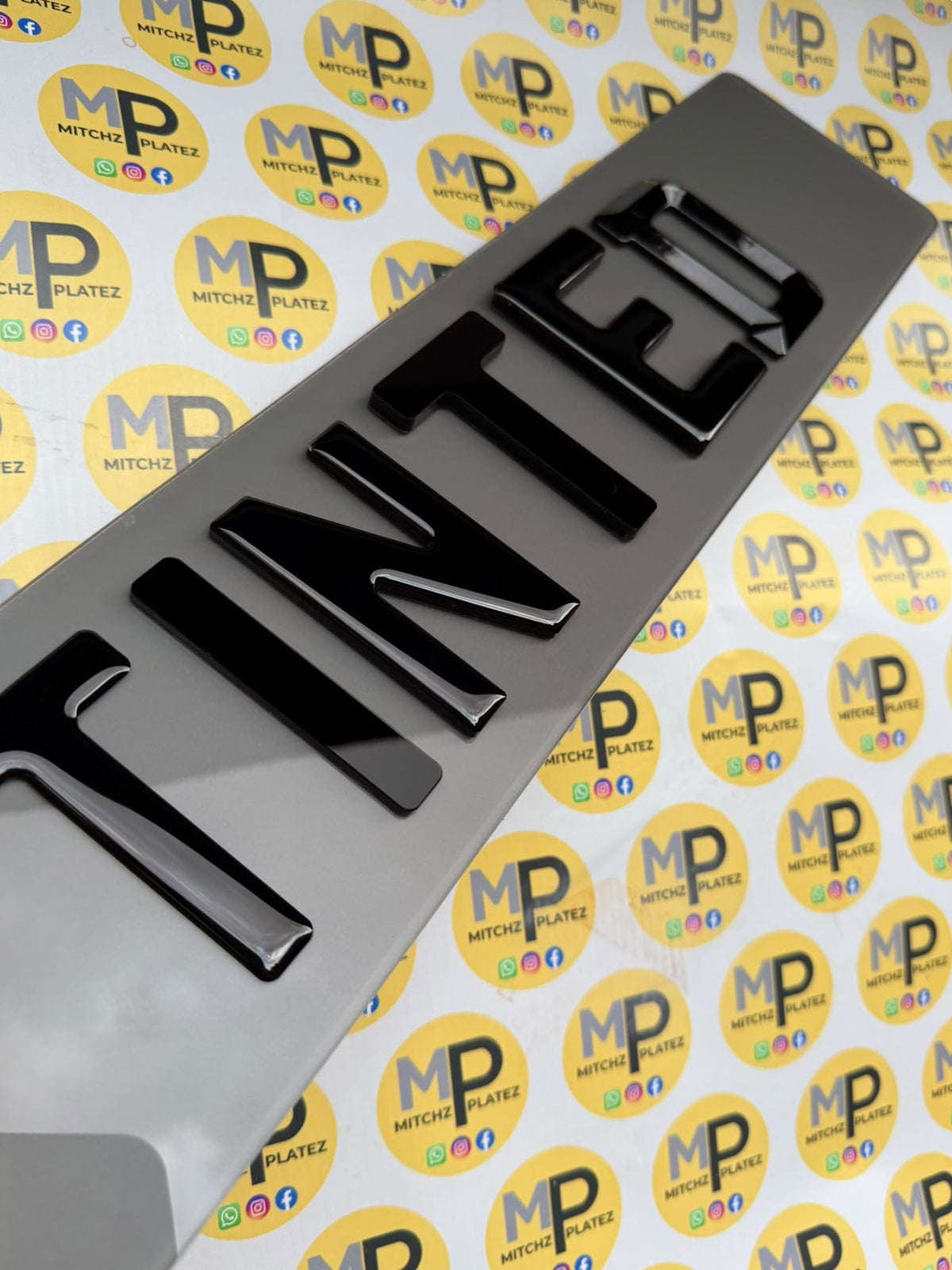 Tinted Plates